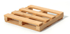 miniature wooden shipping pallet